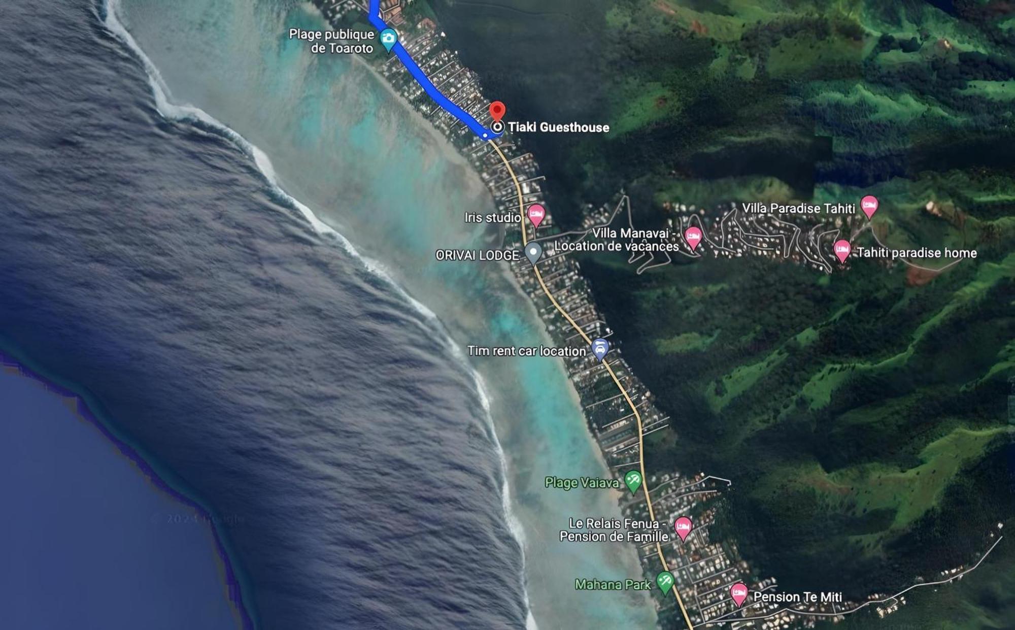 Tiaki Guesthouse - Cozy Modern Studio - 5Min Drive From The Beach And Punaauia Center Luaran gambar